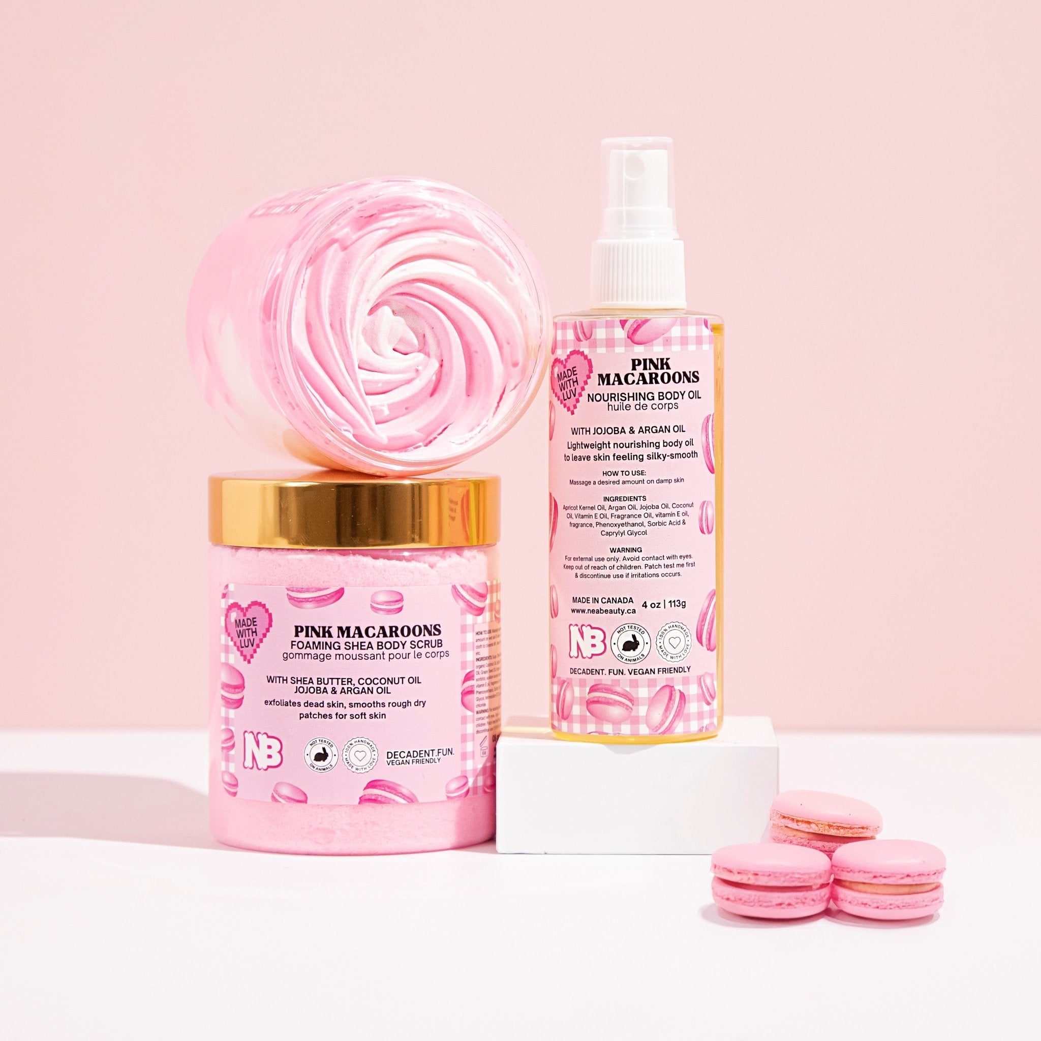 Pink Macaroons Body Butter - NEABEAUTY