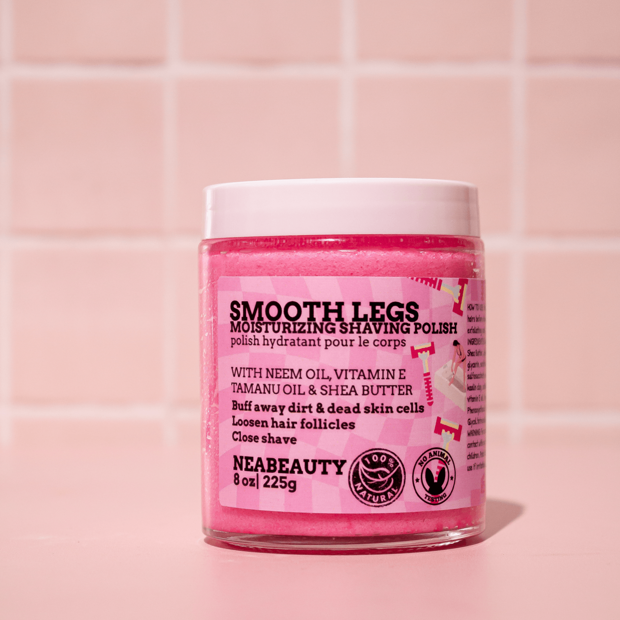 Smooth Legs Shave Scrub - NEABEAUTY