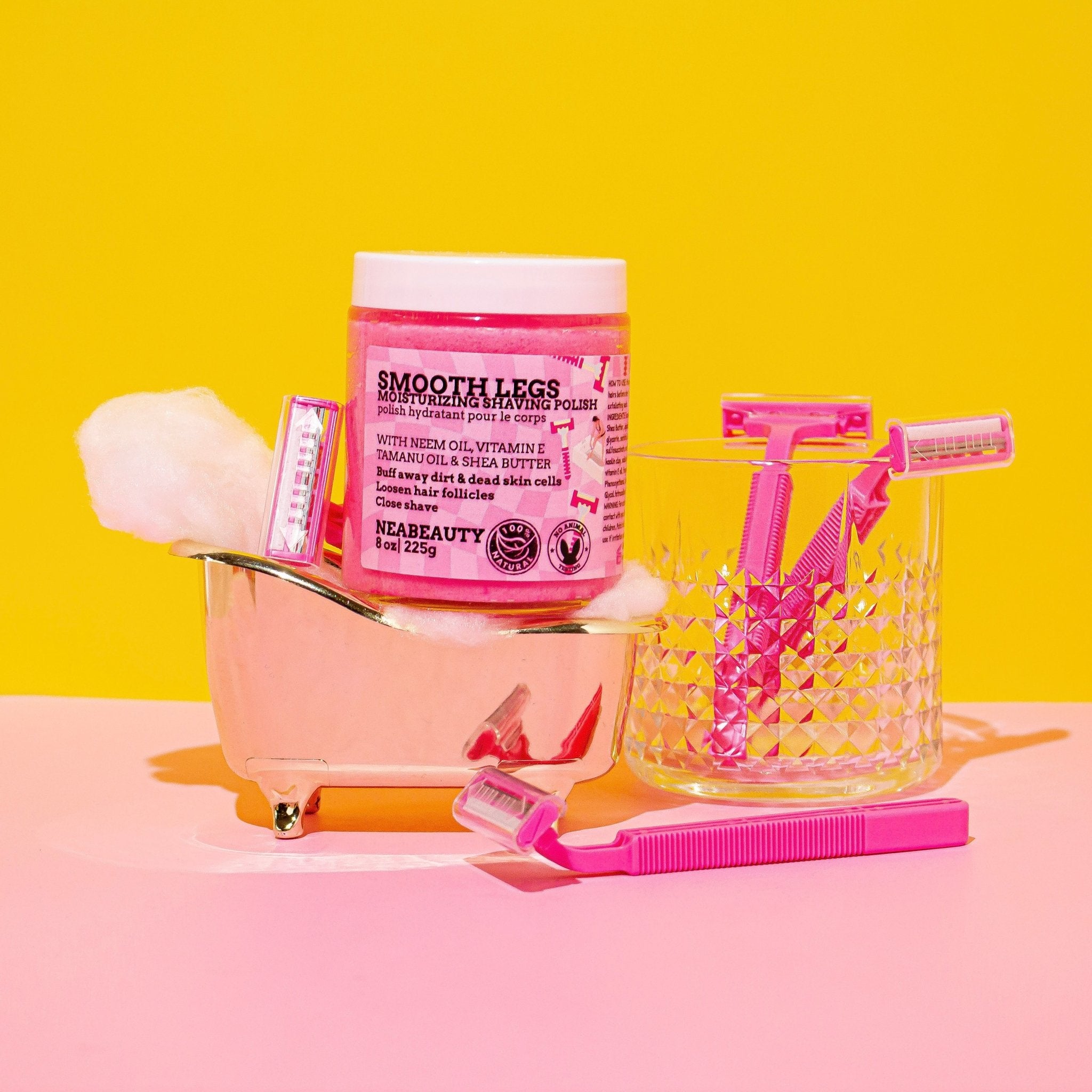Smooth Legs Shave Scrub - NEABEAUTY