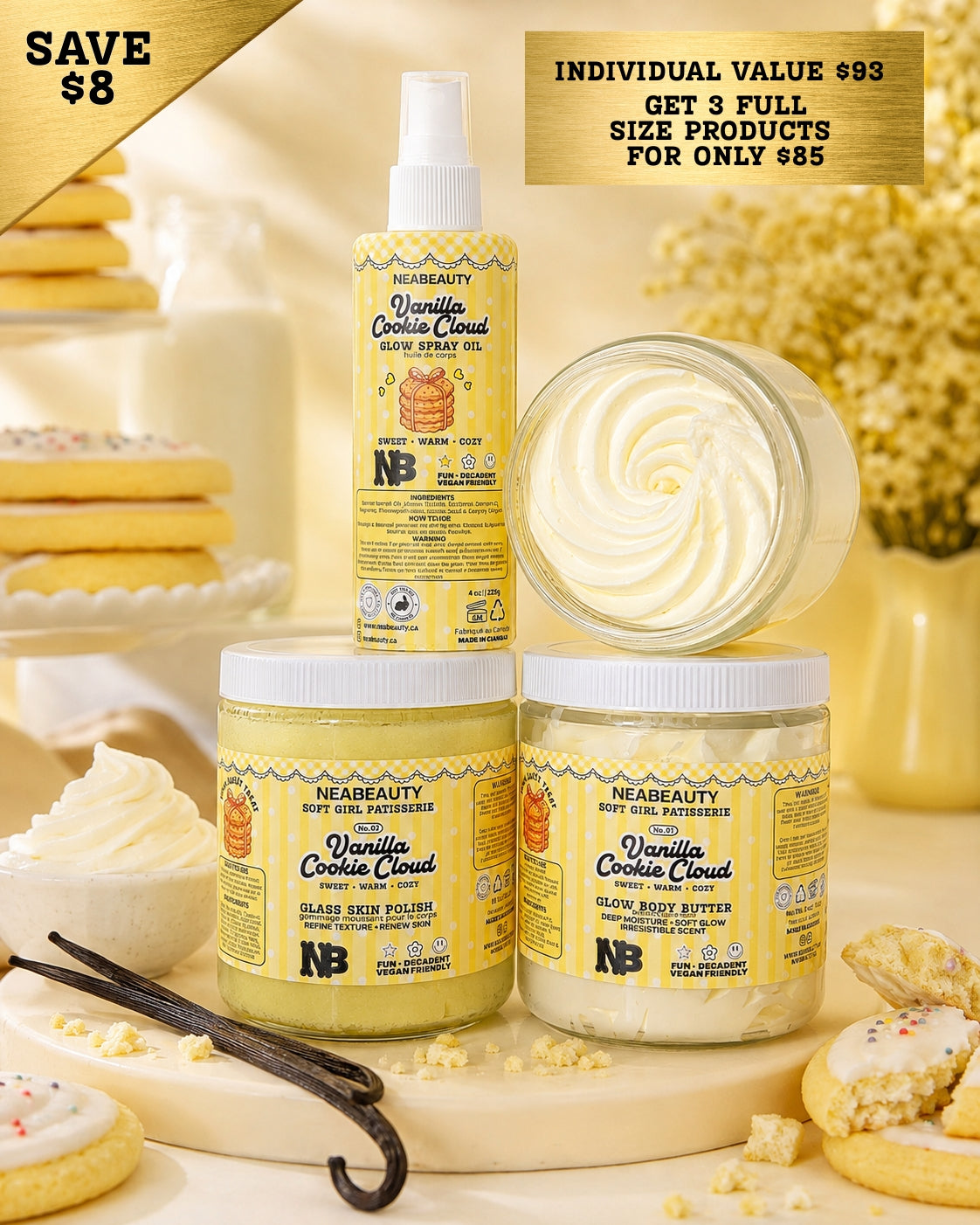 Vanilla Cookie Cloud Bundle