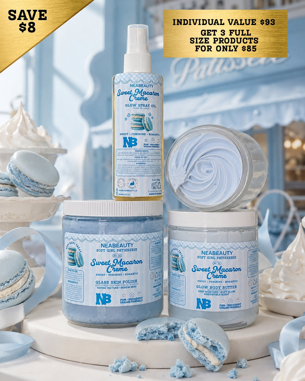 Sweet Macaron Crème Bundle