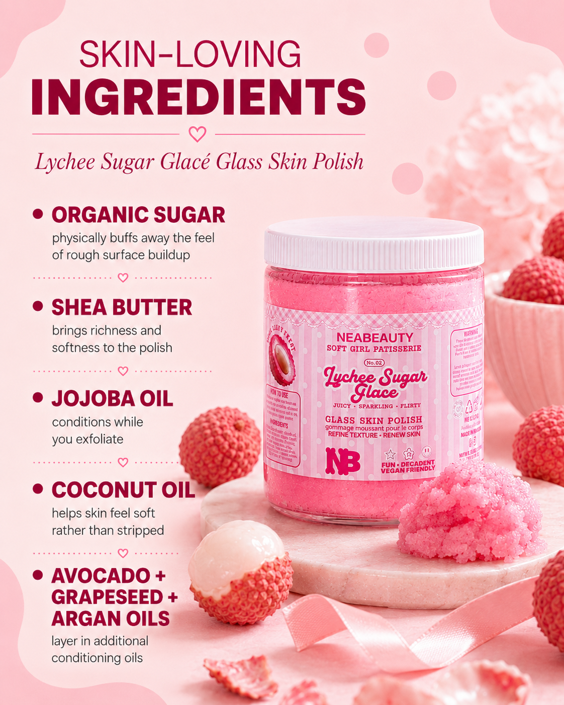 Lychee Sugar Glacé Polish