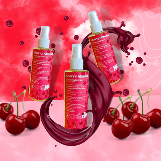 Cherry Almond Body Oil - NEABEAUTY