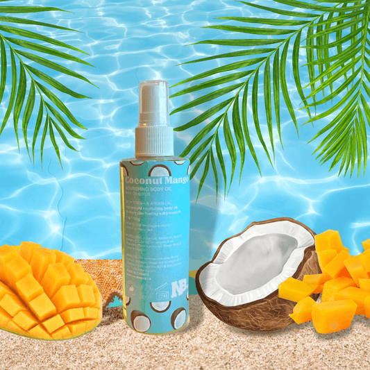 Coconut Mango Body Oil - NEABEAUTY