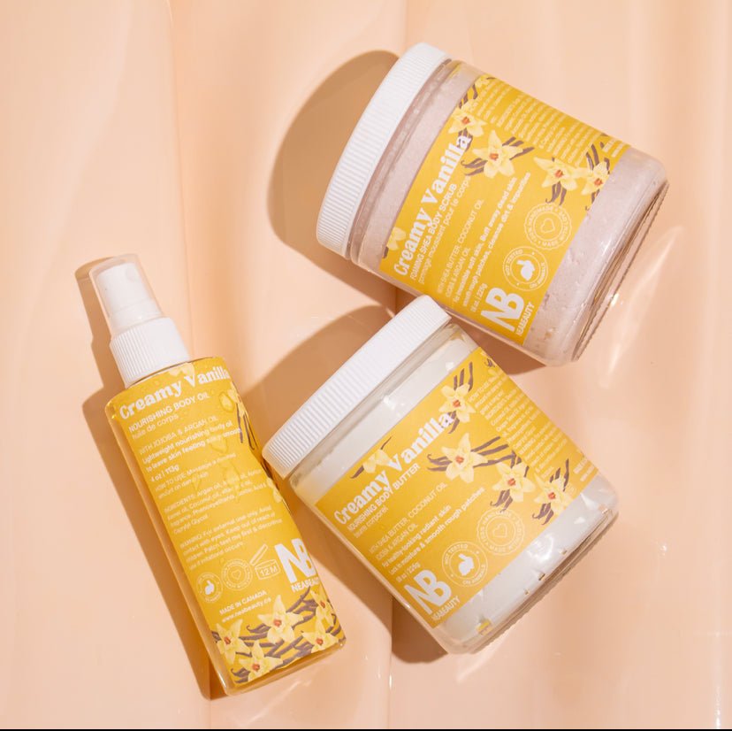 Creamy Vanilla Body Scrub - NEABEAUTY