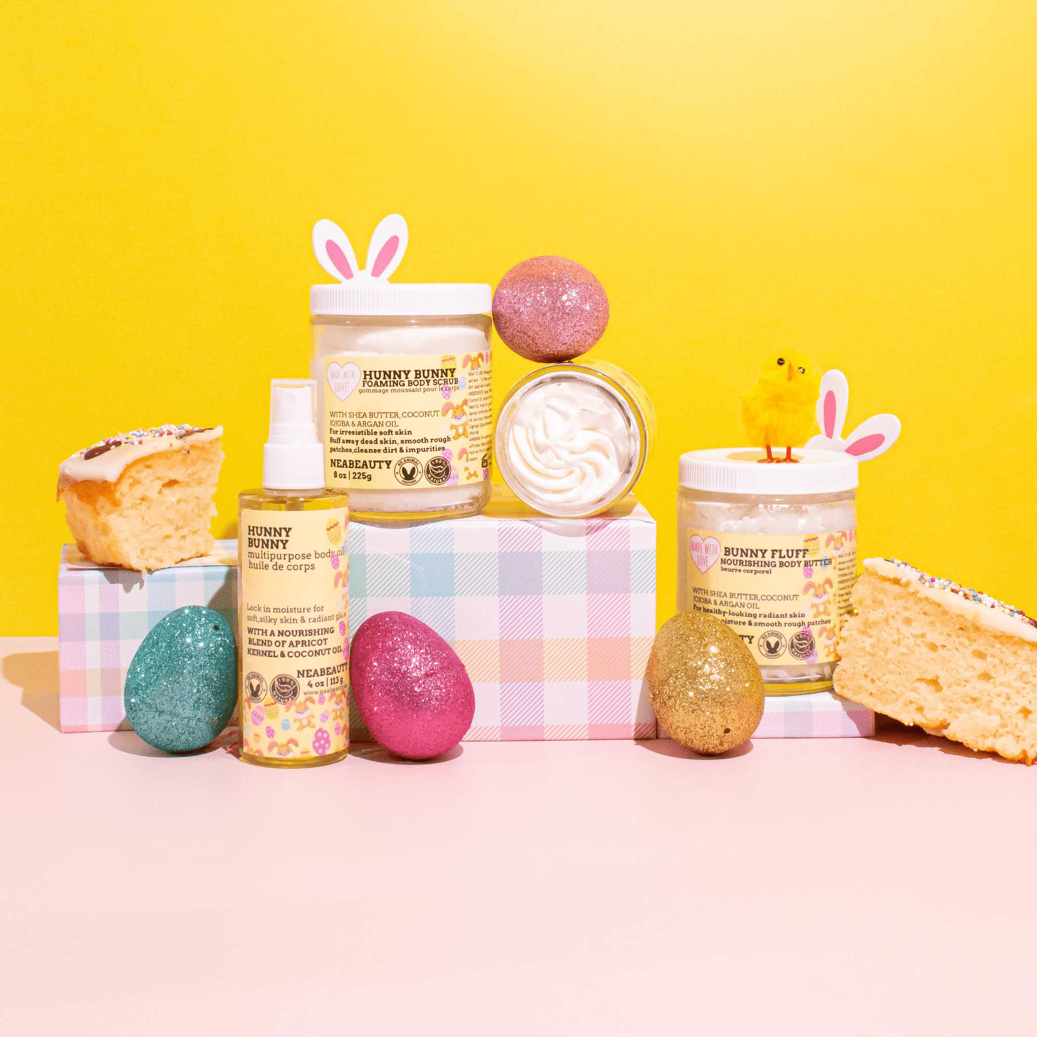 HUNNY BUNNY BODY SCRUB - NEABEAUTY