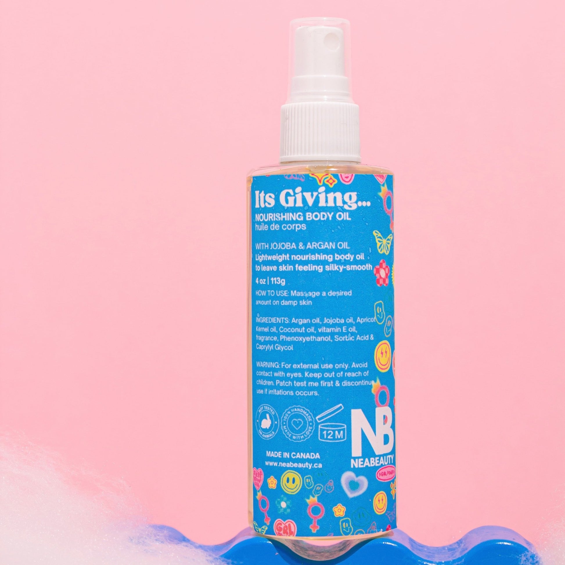 ITS GIVING BODY OIL - NEABEAUTY