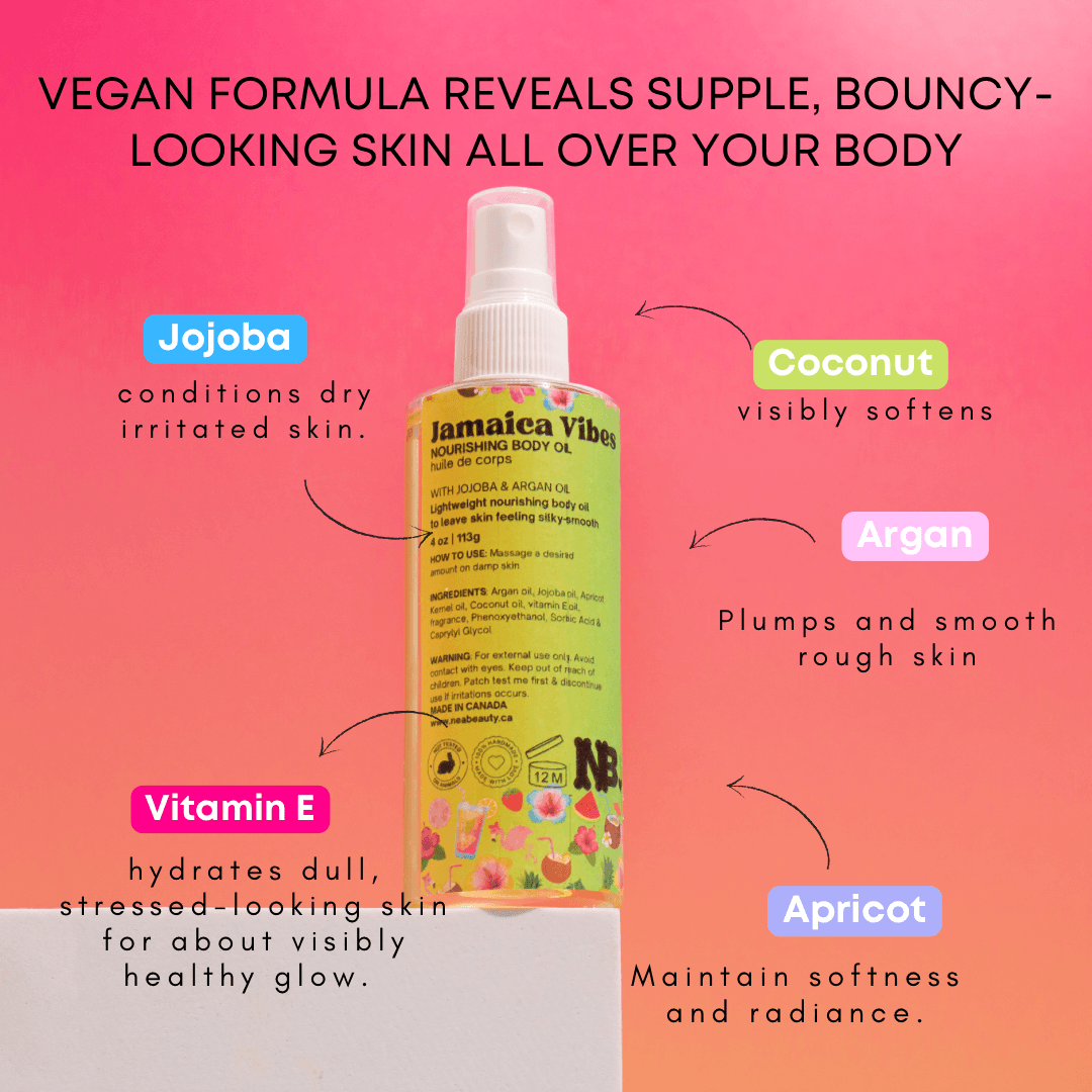 Jamaica Vibes Body Oil - NEABEAUTY