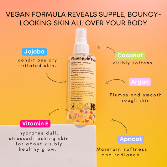 Pineapple Twist Body Oil - NEABEAUTY