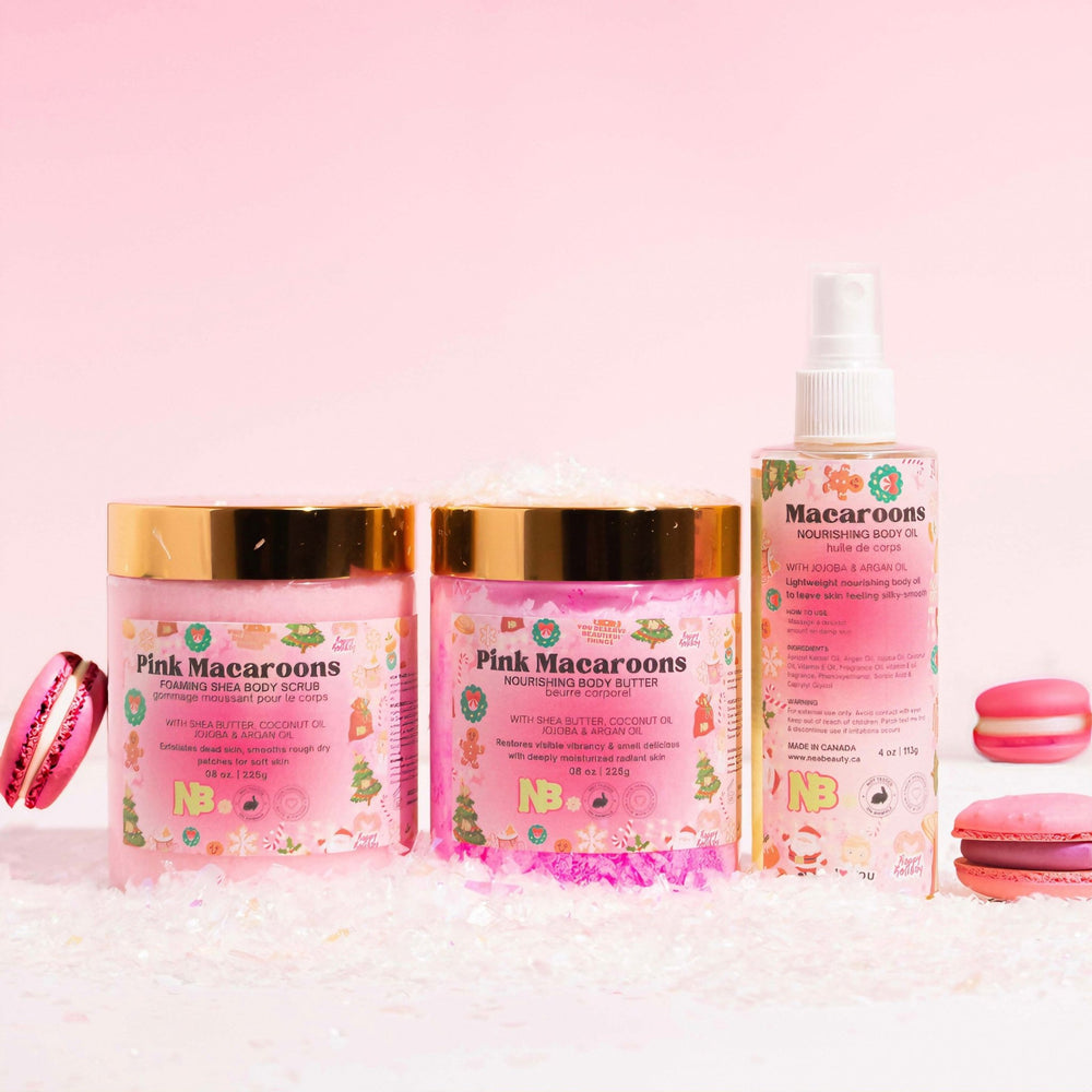 PINK MACAROONS BODY OIL - NEABEAUTY