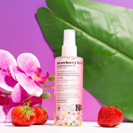 Strawberry Swirl Body Oil - NEABEAUTY