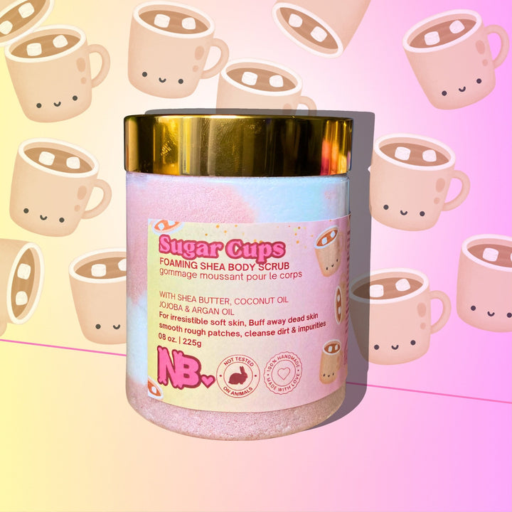 Sugar Cups Body Scrub - NEABEAUTY